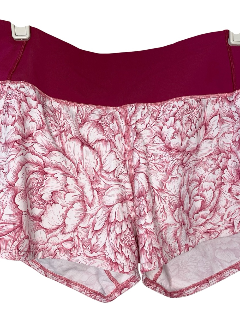 Lululemon Run Times Short II Floral Bloom Performance Running Size 6